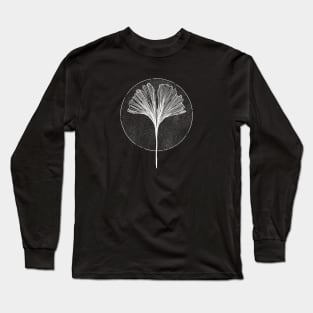 Wabi Sabi Ginkgo Leaf Long Sleeve T-Shirt